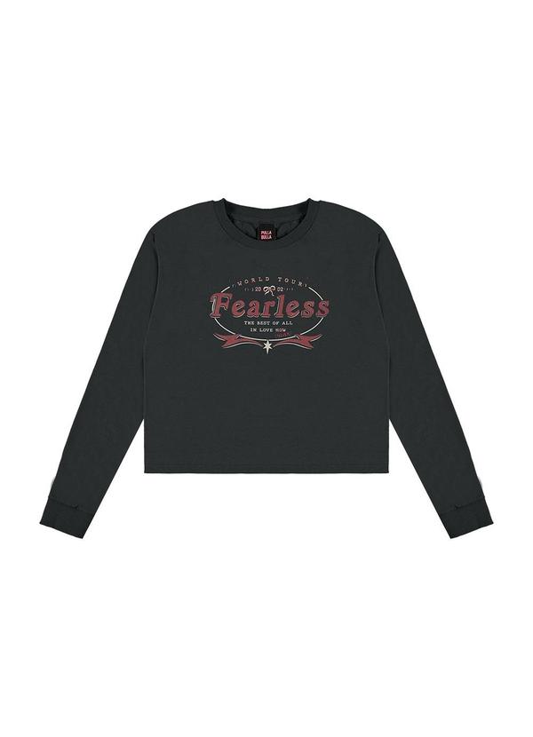 Blusa Meia Malha Preto