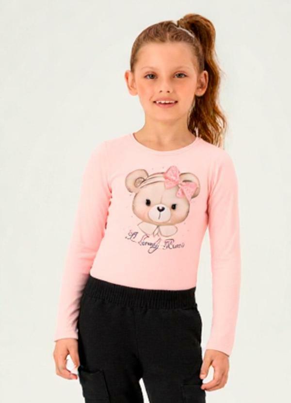 Blusa Meia Malha Rosa