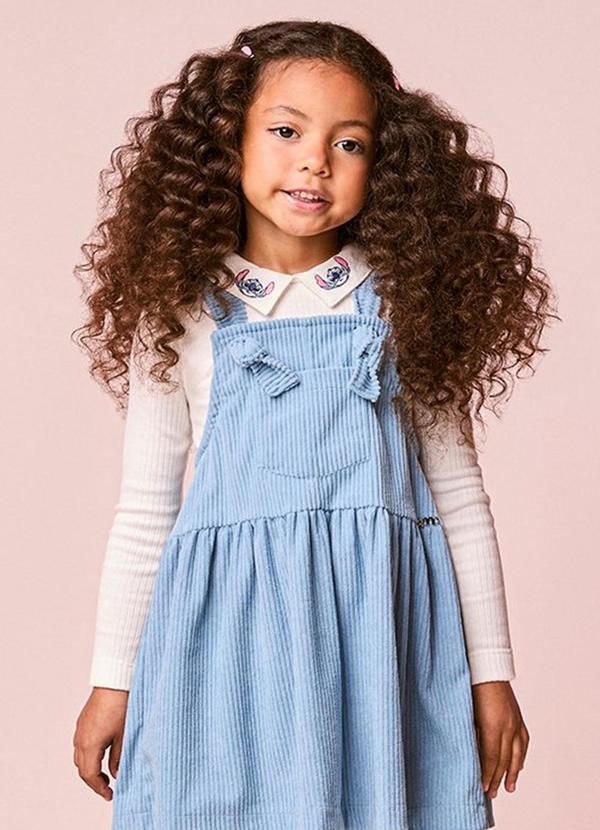 Blusa Menina Infantil com Golinha do Stitch