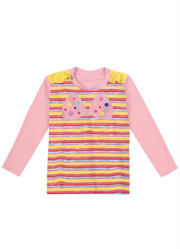Blusa Menina Rosa