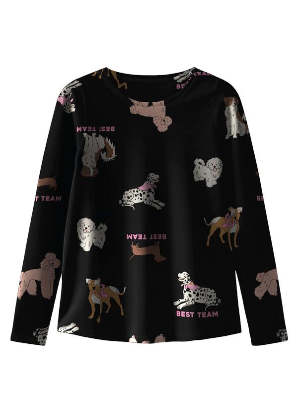 Blusa Mullet Cachorrinhos Rosê