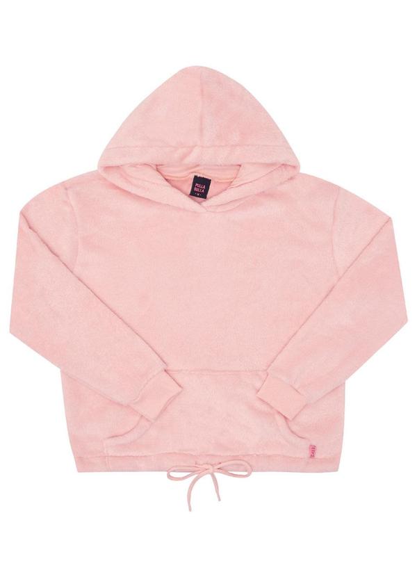 Blusa Pelo Menina Rosa