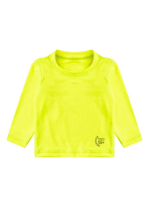 Blusa Térmica Proteção Uv Praia Amarelo