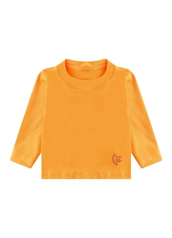 Blusa Térmica Proteção Uv Praia Laranja