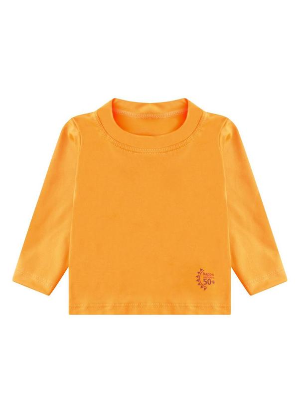 Vista 2 Blusa Térmica Proteção Uv Praia Laranja Select Select