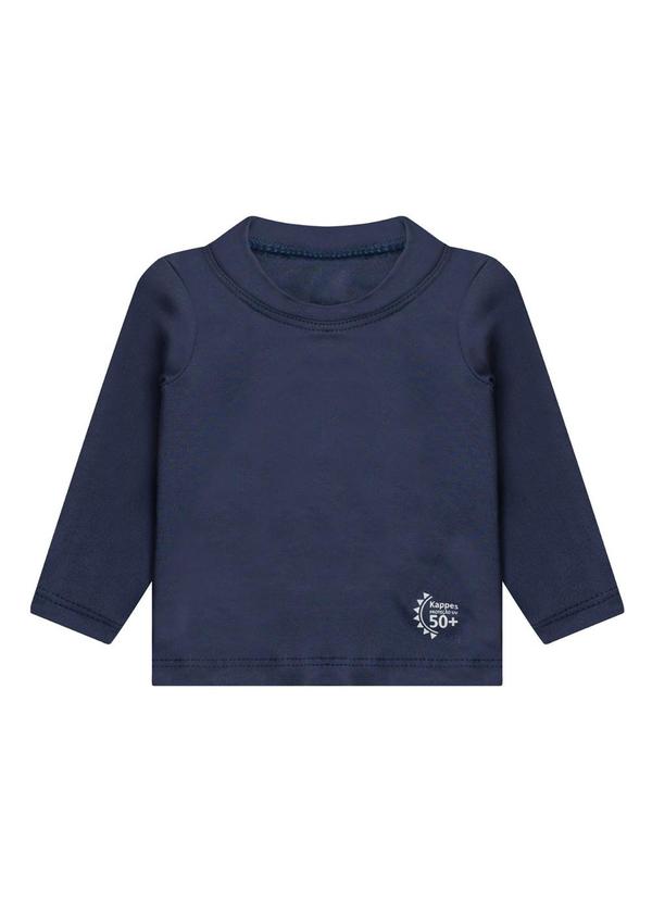 Blusa Térmica Proteção Uv Praia Manga Longa Azul