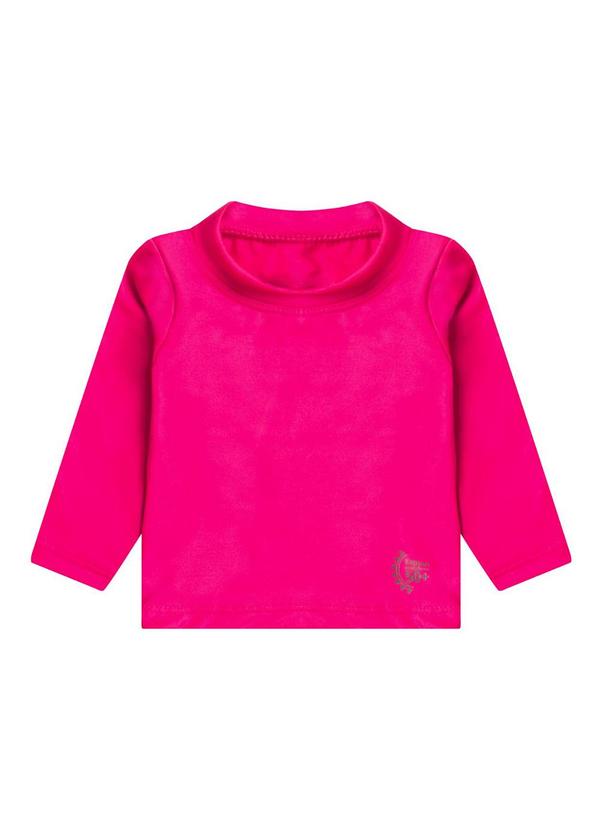 Blusa Térmica Proteção Uv Praia Manga Longa Rosa
