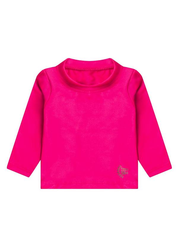 Blusa Térmica Proteção Uv Praia Manga Longa Rosa