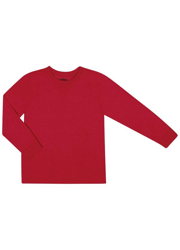 Camiseta Rovitex Kids Vermelho