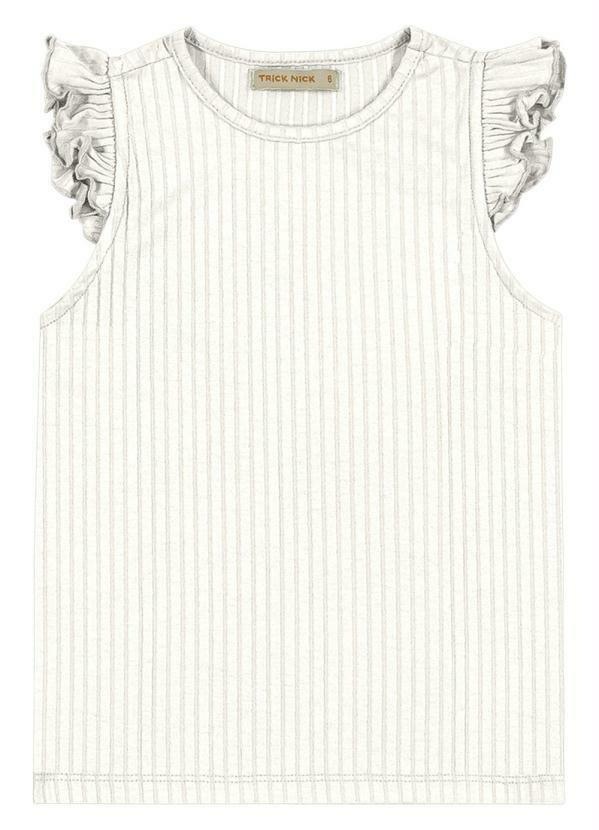 Vista 2 Blusa Infantil Menina Ribana Bege Trick Nick Trick Nick