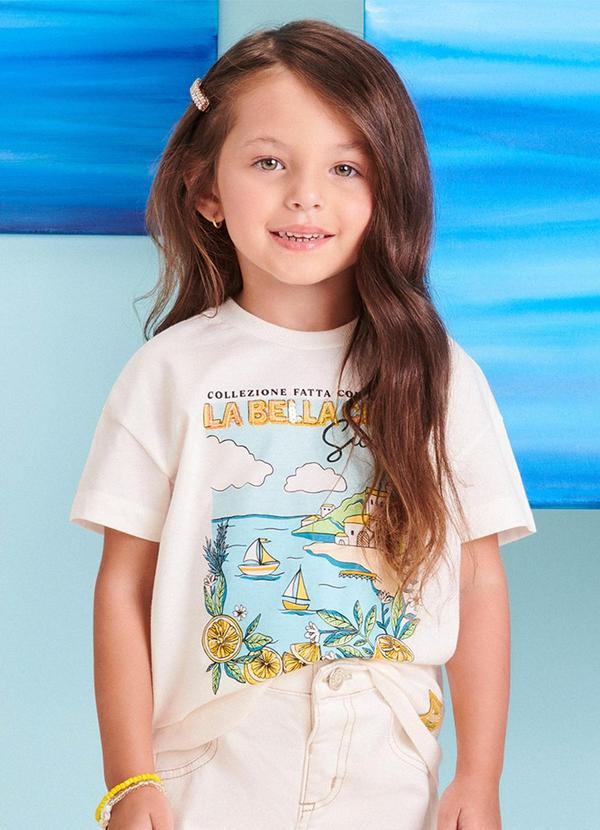 Vista 2 Blusa La Bella Citta Off White Momi Momi
