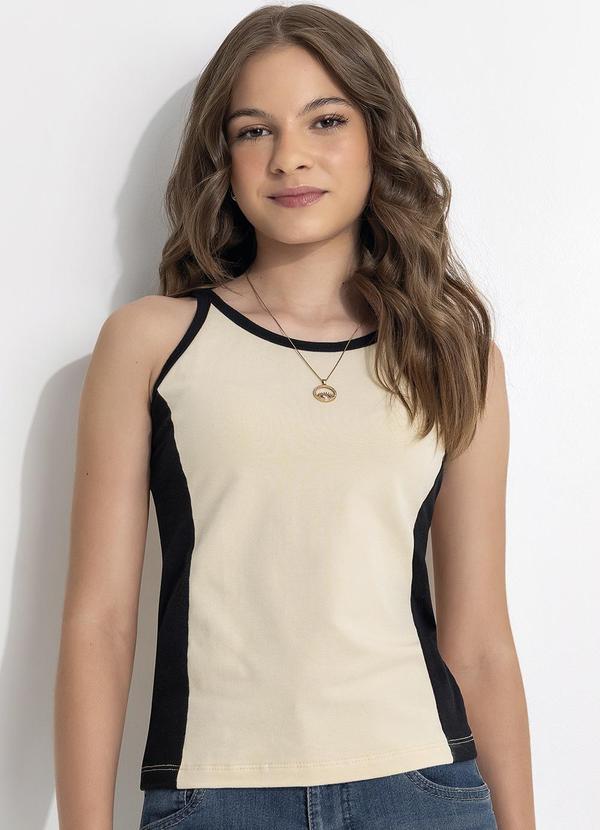 Regata em Cotton Bege
