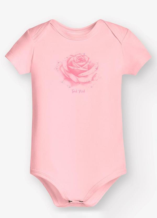 Vista 2 Body Bebê Rosa Trick Nick Trick Nick