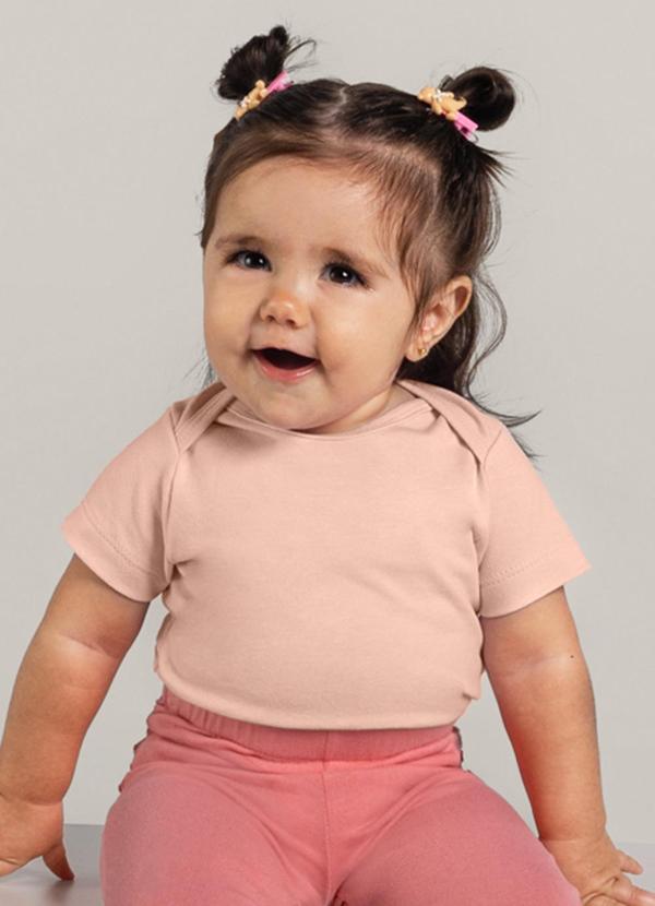 Body Bebê Unissex Rosa