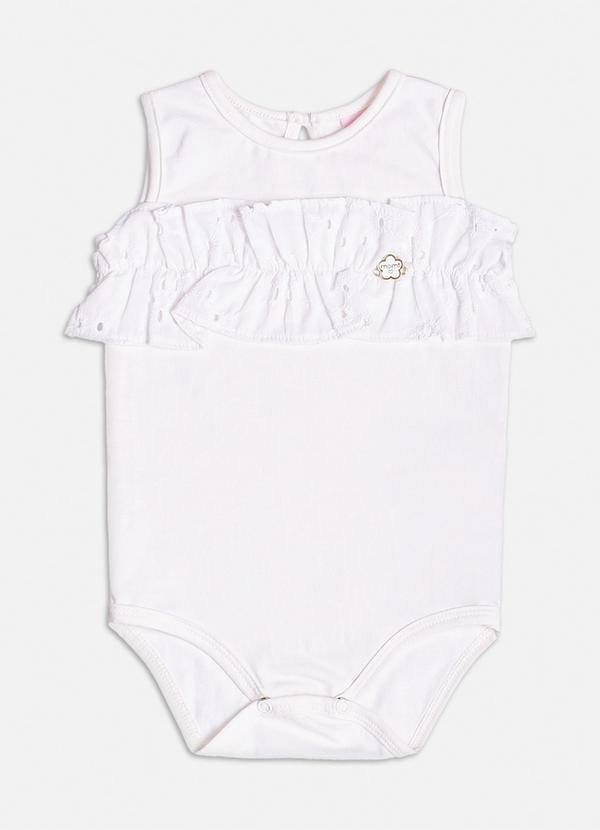 Body com Babado de Laise Off White