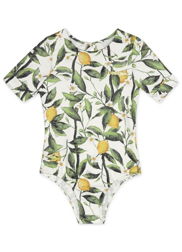 Body Curto Thermo Dry Infantil Feminino Bege