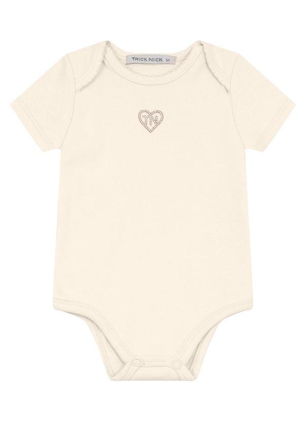 Vista 2 Body Infantil Feminino Bege Trick Nick Trick Nick