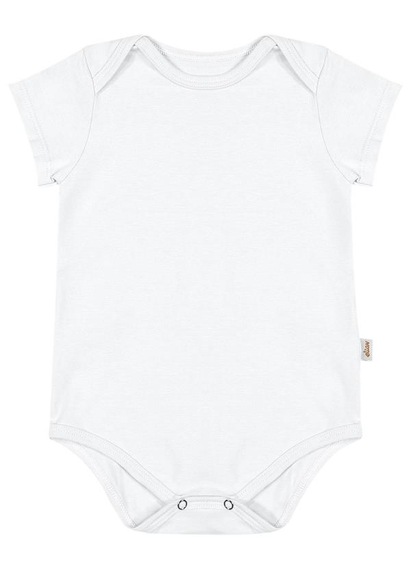Body Infantil Unissex Básico Elian Branco