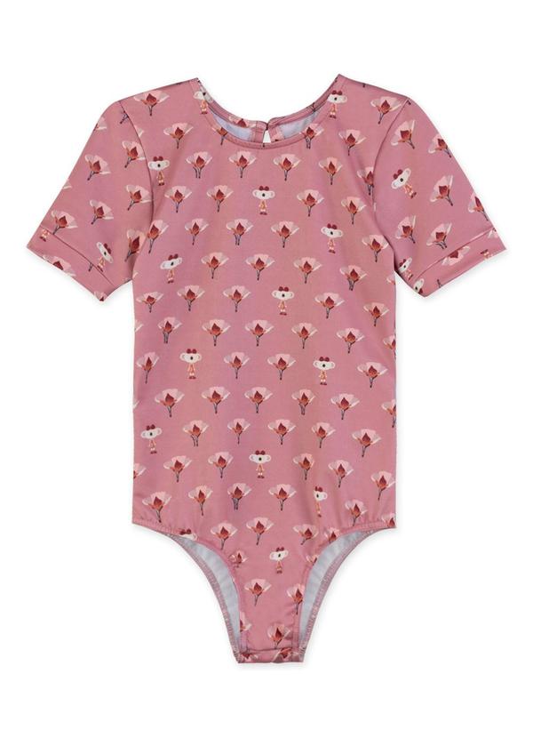 Body Manga Curta Thermo Dry Rosa