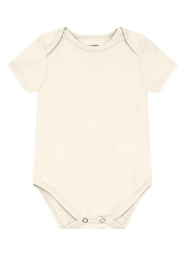 Vista 2 Body Masculino em Cotton Leve Bege Trick Nick Trick Nick