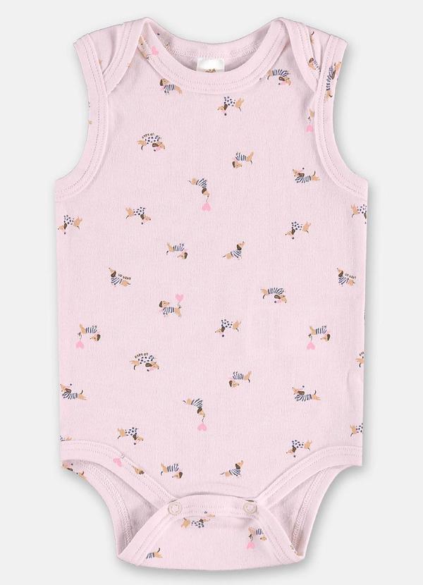 Body Regata Suedine Rosa