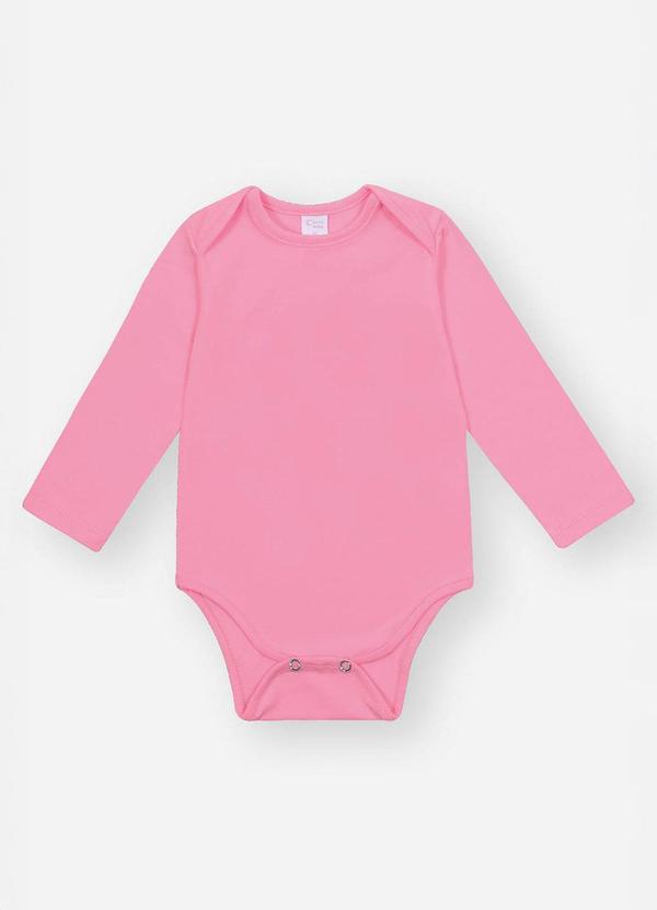 Body Térmico Bebê Menina Rosa