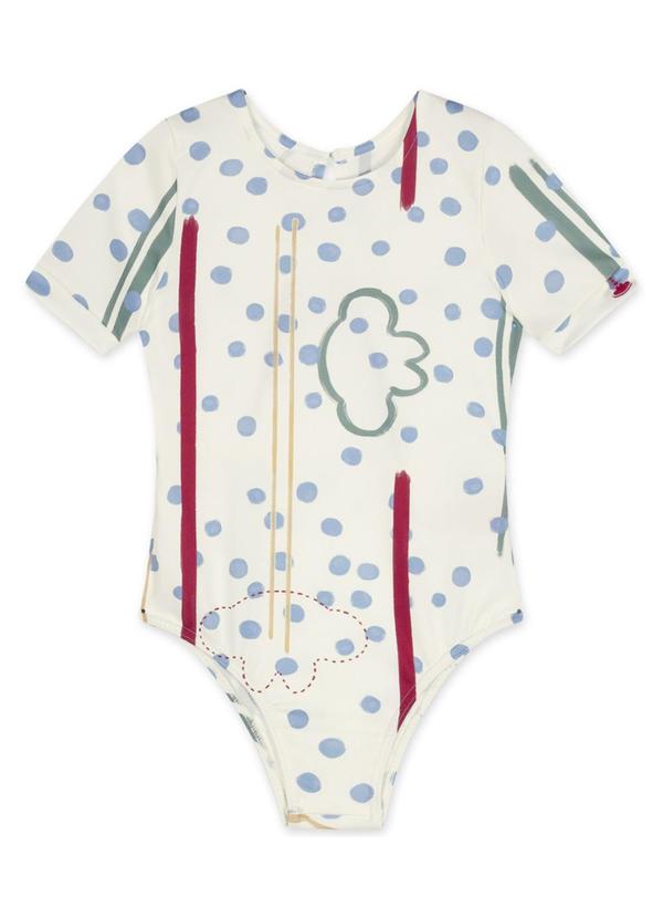 Vista 2 Body Thermo Dry Curto Infantil Feminino Bege Lilica Ripilica Lilica Ripilica
