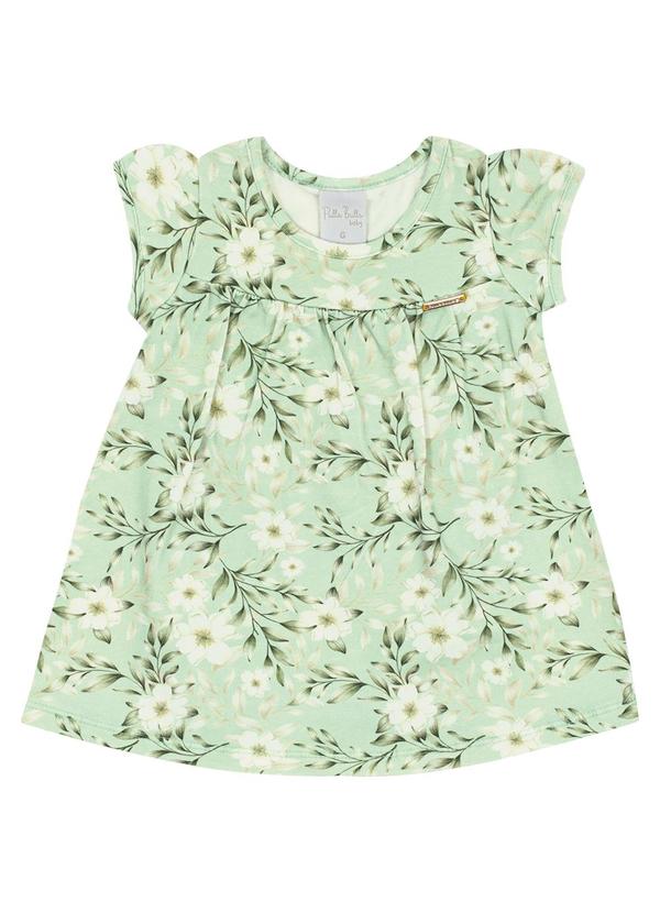 Vista 2 Body Vestido Cotton Leve Verde Pulla Bulla Pulla Bulla