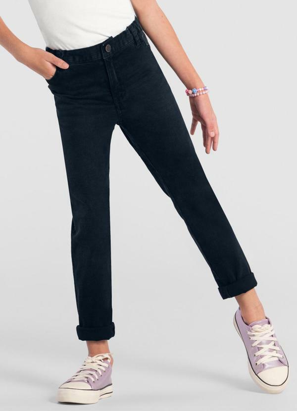 Calça Jeans Comfort Menina Azul