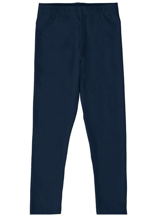 Vista 2 Calça Flanelada em Uv50+ Unissex Azul Malwee Kids Malwee Kids