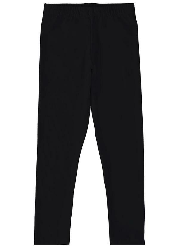 Vista 2 Calça Flanelada em Uv50+ Unissex Preto Malwee Kids Malwee Kids