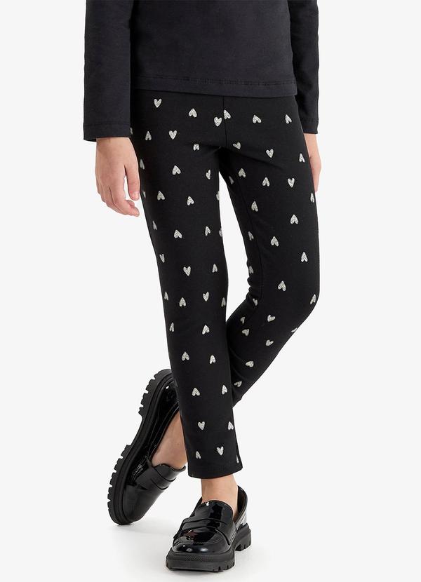 Calça Legging em Molecotton Preto
