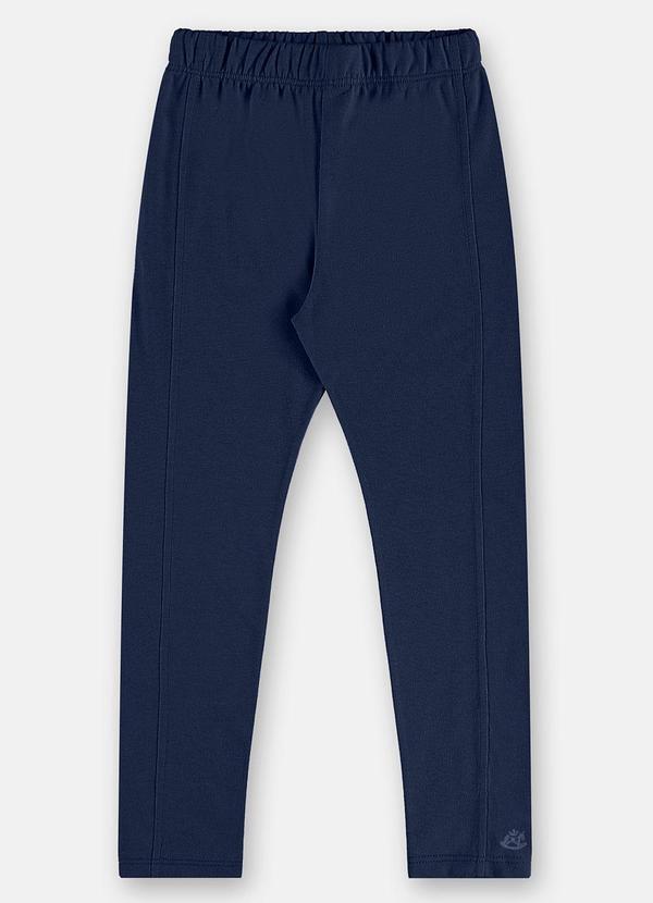 Calça Legging Infantil Cotton Azul