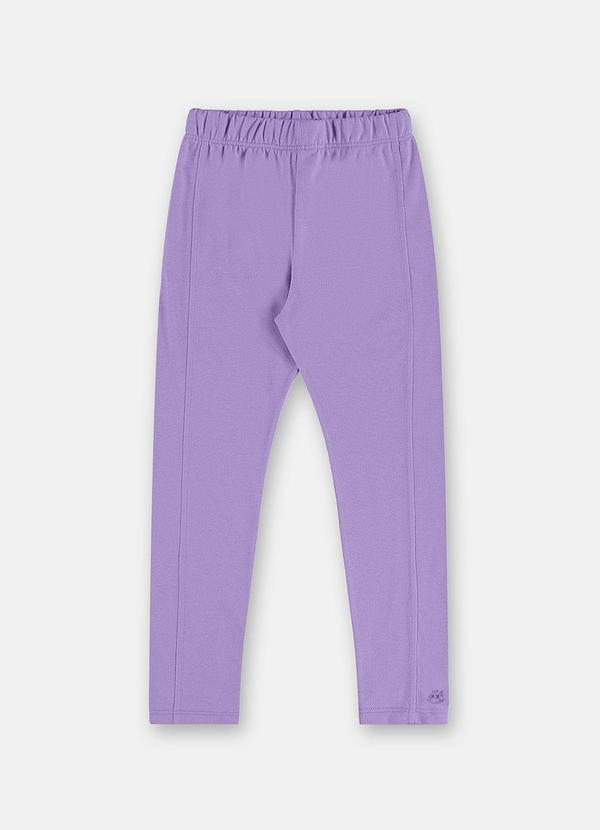 Calça Legging Infantil Cotton Roxo