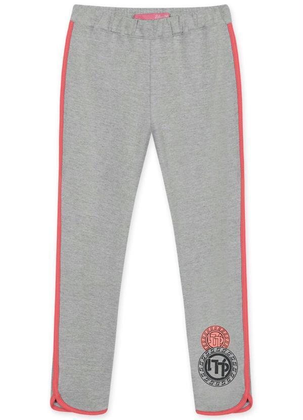 Calça Legging Infantil MeninaCinza