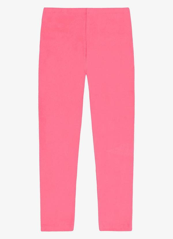 Calça Legging Infantil Feminina Rosa