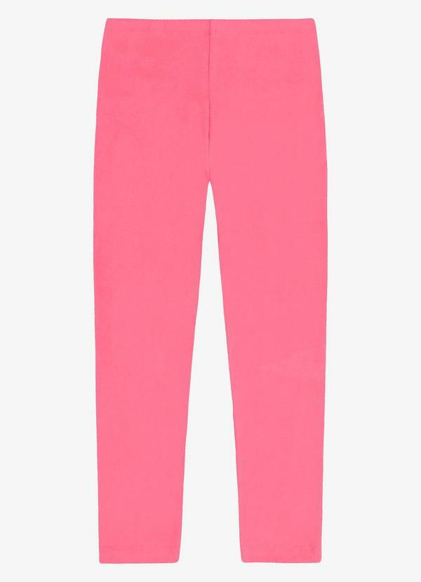 Calça Legging Infantil Feminina Rosa