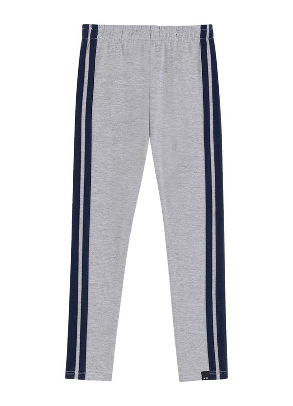 Calça Legging Infantil Menina Marisol Cinza
