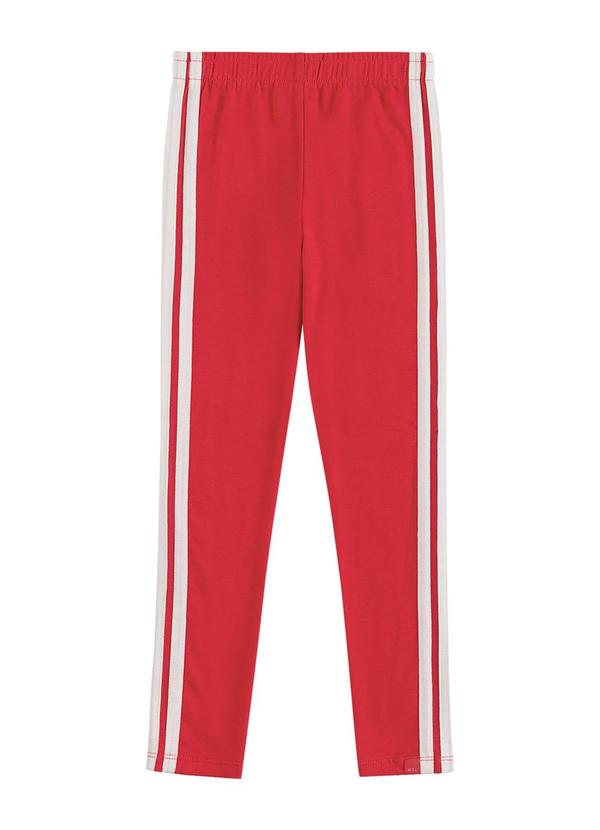 Calça Legging Infantil Menina Marisol Vermelho