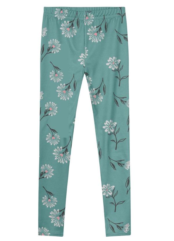 Calça Legging Infantil Menina Verde