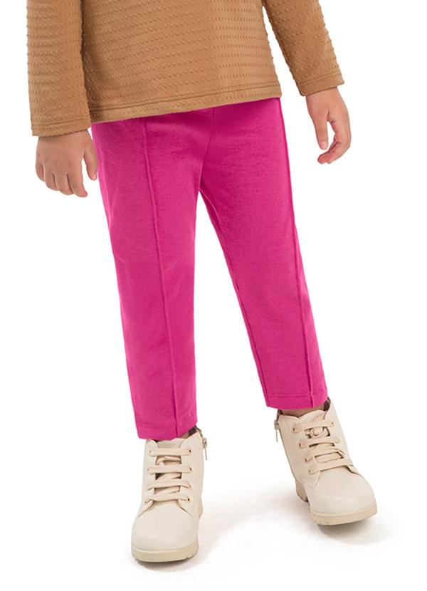 Calça Legging Infantil Rosa