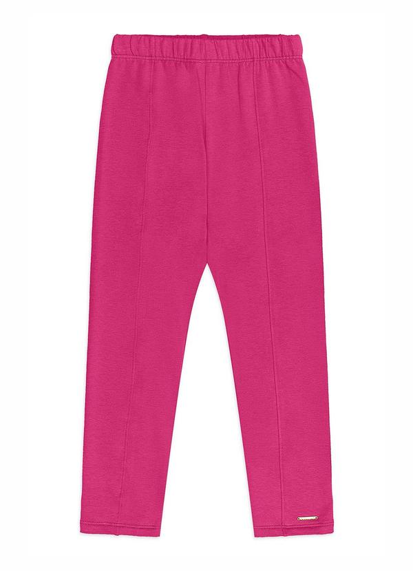Calça Legging Molecotton Felpado Rosa