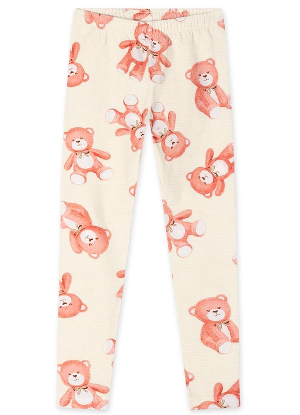 Vista 2 Calça Legging Repelente a Água Branco Marisol Marisol