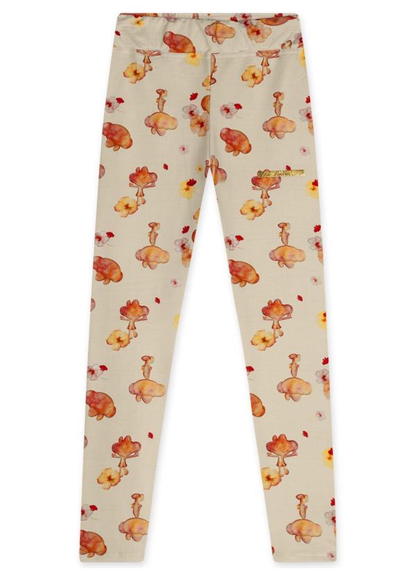 Vista 2 Calça Legging Thermo Dry Infantil Feminina Bege Lilica Ripilica Lilica Ripilica