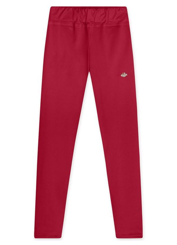 Vista 2 Calça Legging Thermo Dry Infantil Vermelho Lilica Ripilica Lilica Ripilica