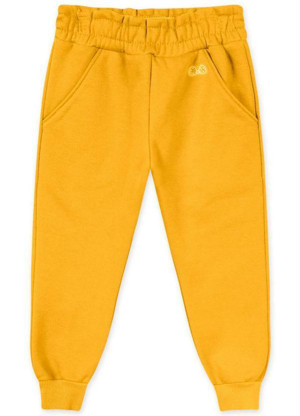 Vista 2 Calça Menina Thermo Amarelo Lilica Ripilica Lilica Ripilica