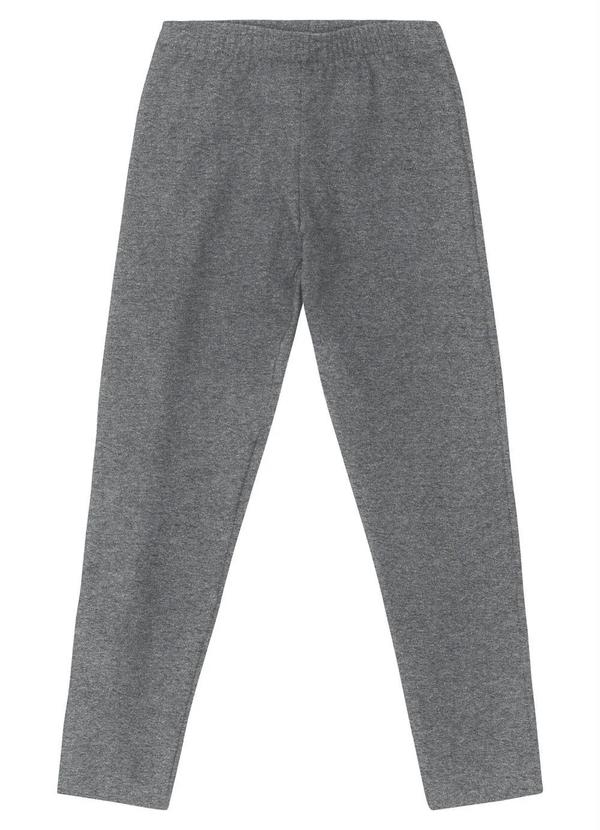 Vista 2 Legging Básicos Menina Cinza Rovi Kids Rovi Kids