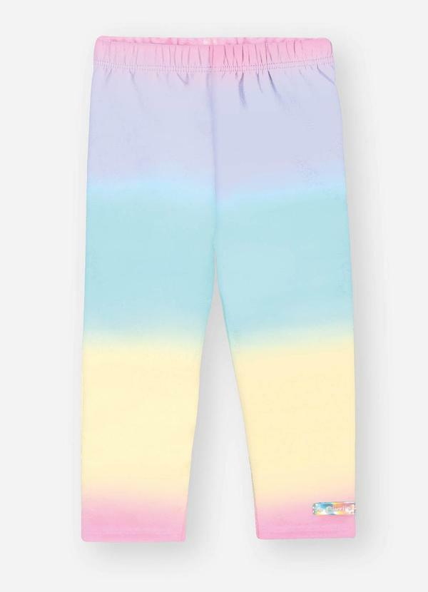 Legging Bebê Menina Arco-Íris Multicores