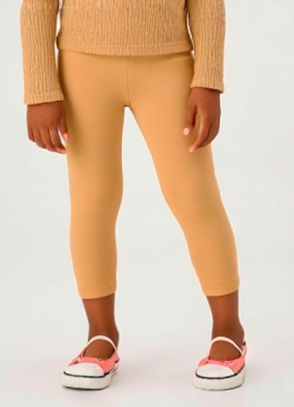 Legging Cotton Leve Bege