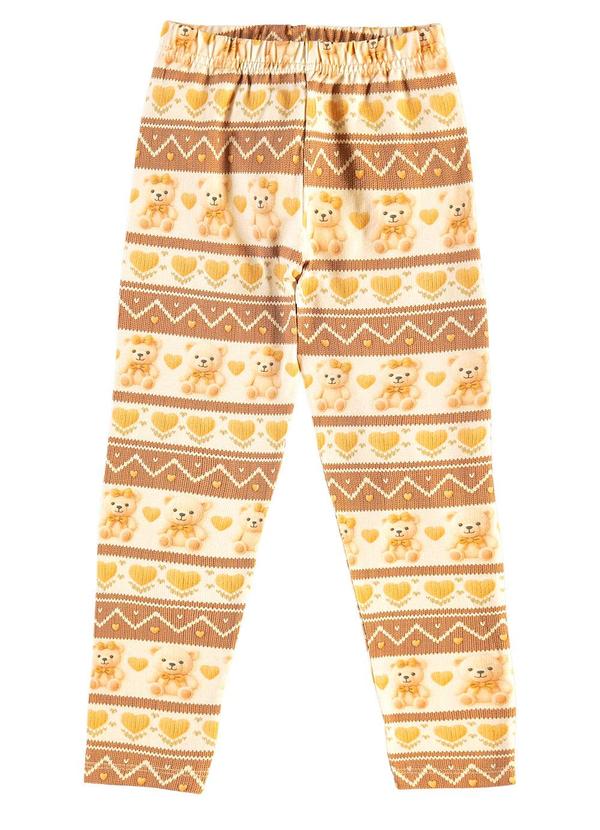 Legging Cotton Leve Marrom